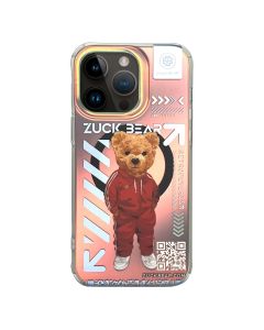 ZUCK BEAR case NEW YORK NEVER SLEEPS MAG compatible with MagSafe for IPHONE 15 Pro Max brooklyn baller