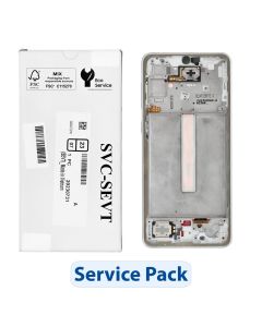 ServicePack LCD Display SAMSUNG A33 5G A336B GH82-28143B White