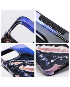 FORCELL F-PROTECT Mirage  Military Drop-Tested case compatible with MagSafe for IPHONE 15 PRO gold island