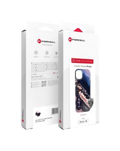 FORCELL F-PROTECT Mirage  Military Drop-Tested case compatible with MagSafe for IPHONE 15 PRO MAX gold island