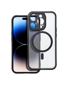 FULL MATTE MAG COVER case compatible with MagSafe for XIAOMI REDMI NOTE 14 PRO 5G black