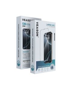 6D Pro Veason Glass (SET 10in1) - for Iphone 12 / 12 Pro black