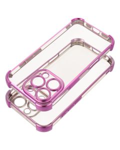 Case ANTISHOCK ELECTRO for SAMSUNG S25 pink