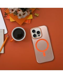 Case SIMPLY compatible with MagSafe for IPHONE 14 Pro titanium desert