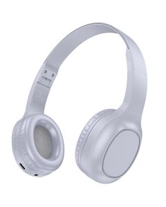 Wireless headphones Hoco W46 light blue gray