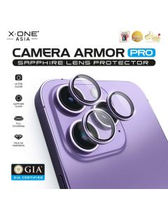 X-ONE Sapphire Camera Armor - for Samsung Galaxy S25 Ultra - silver