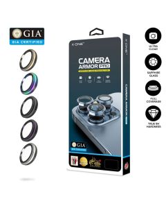 X-ONE Sapphire Camera Armor - for Samsung Galaxy S25 Plus - silver