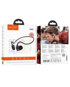 Wireless earphones Hoco with air conduction ES63 black