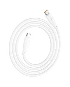 Cable USB C to USB C Hoco 3A 100W 1 m X93 white