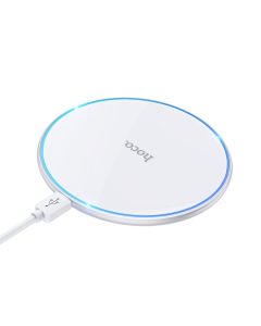 Wireless charger Hoco 2A 15W with light CW6 PRO white