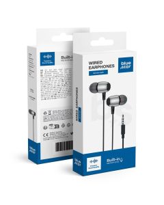 Wire earbuds Jack 3 5 mm Blue Star M09 1 2 m black