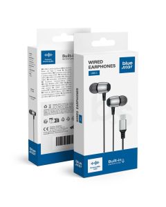 Wire earbuds USB C (DAC) Blue Star M09C 1 2 m black