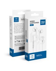 Wire earbuds USB C (DAC) Blue Star PA-M15C-R 1 2 m white