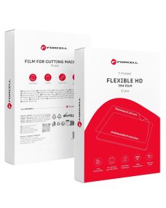 Cutting film for cutting machine Forcell F-Protect Flexible TABLET HD for tablets max 13 10 pcs transparent