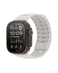 DUX DUCIS strap CS magnetic silicone for Apple Watch 42/44/45/46/49mm grey