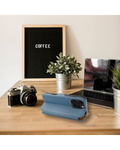 FOLIO Side Magnet book case for IPHONE 16 PRO MAX blue