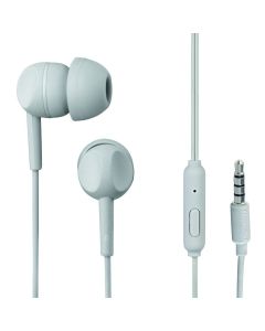 THOMSON wire earphones Jack 3 5 mm with microphone EAR3005GY gray
