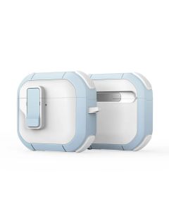 DUX DUCIS PECP - TPU+PC protective case for AirPods 4 white blue