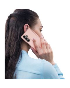 DUX DUCIS wallet case SKIN PRO for SAMSUNG S25 rose