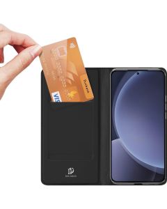 DUX DUCIS wallet case SKIN PRO for SAMSUNG S25 Plus black