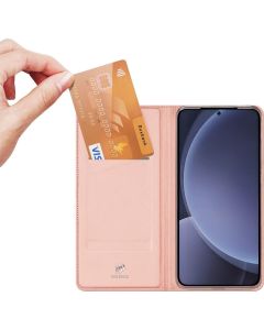 DUX DUCIS wallet case SKIN PRO for SAMSUNG S25 Plus rose