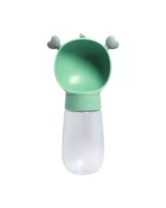 Dog outdoor drinking cup green