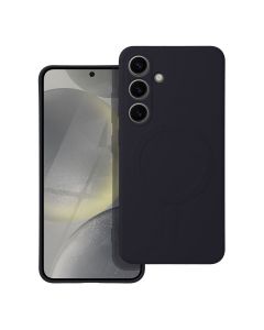 SILICONE MAG COVER case compatible with MagSafe for SAMSUNG A36 black