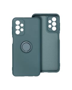 SILICONE RING case for SAMSUNG A56 5G green