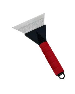 Car snow scraper red