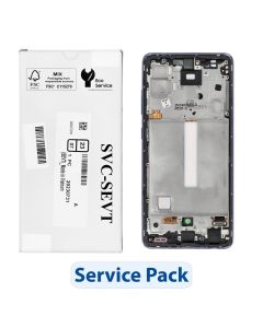 ServicePack LCD Display SAMSUNG A52S 5G A528B GH82-26861C Purple