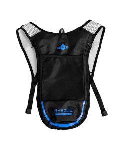 Outdoor cycling backpack blue