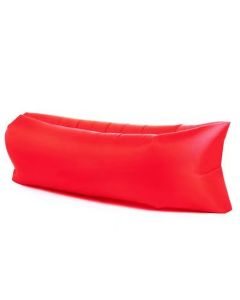 Inflatable floating row red
