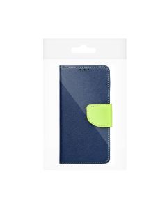 FANCY Book case for XIAOMI Redmi Note 14 PRO 5G / 14 PRO PLUS 5G navy / lime
