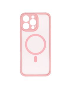 FULL MATTE MAG COVER case compatible with MagSafe for IPHONE 16 Pro Max jasny różowy