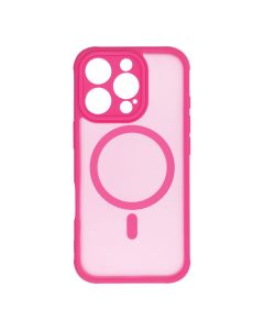 FULL MATTE MAG COVER case compatible with MagSafe for IPHONE 16 Pro pink