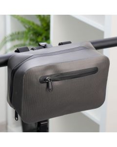 Handlebar bag for bike / scooter waterproof with zipper FSBFB-674 blue