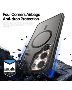 DUX DUCIS case YIND compatible with MagSafe for SAMSUNG S25 Ultra black