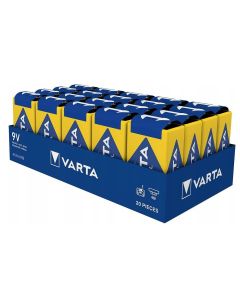 VARTA alkaline battery R9 (6LR61) 9V Industrial Pro 20 pcs
