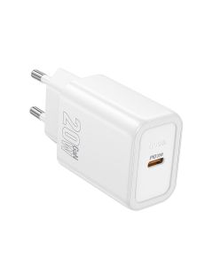 Phone charger Hoco USB C QC PD 20W N60 white