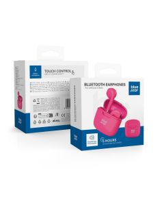 Wireless earphones Blue Star FI7 TWS powder pink