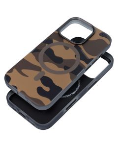 FORCELL F-PROTECT Levels with Dual Layer 4D technology  Military Drop-Test compatible with MagSafe for SAMSUNG S25 desert camo