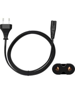 Power cable for radio (2pin) 1 5 m black