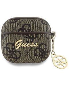 GUESS case for APPLE AirPods 4 GUA4G4GSMW (PU 4G W / Charm) brown