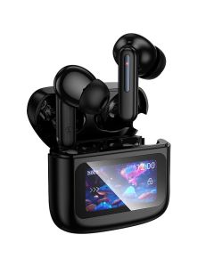 HOCO wireless earphones bluetooth with touch screen TWS EQ14 black