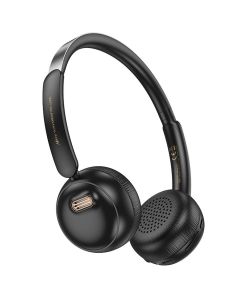 HOCO wire headphones bluetooth W62 black