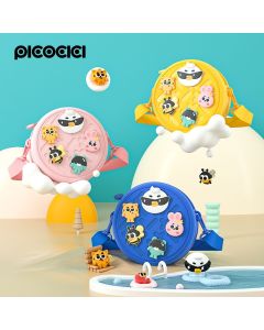 PICOCICI Kids Round Bag K36 pink