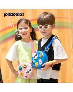 PICOCICI Kids Round Bag K36 blue