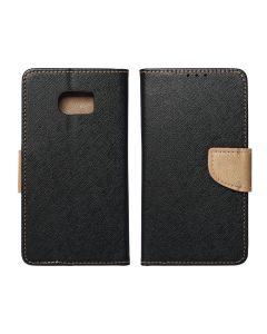 FANCY Book case for SAMSUNG A26 black / gold