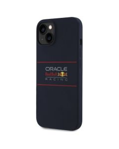 RED BULL case for IPHONE 14 compatible for MagSafe RBHMP14S24SIHSRV (Silicone Horizontal Centered Logo) navy
