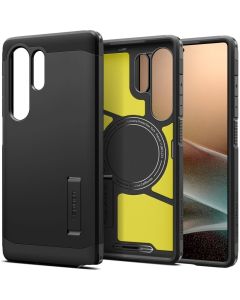 SPIGEN case TOUGH ARMOR compatible with MagSafe for SAMSUNG S25 Ultra black